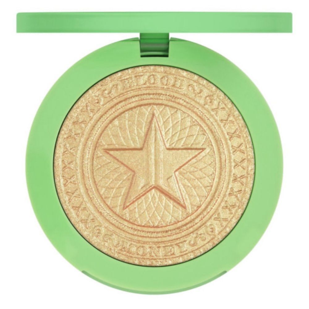 BNIB Jeffree Star gold highlighter extreme frost in cold hard cash
